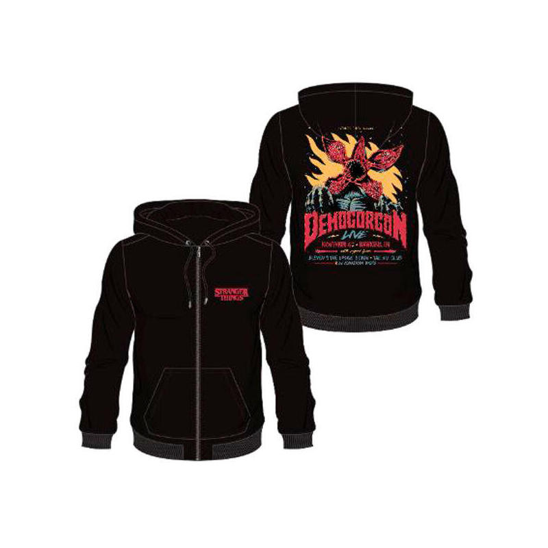 Sudadera capucha demogorgon stranger things talla m