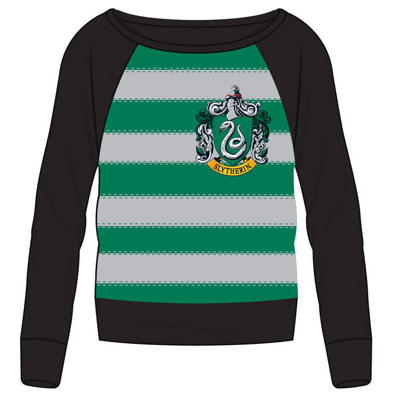 Sudadera slytherin harry potter adulto mujer talla xs