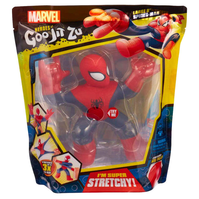 Super figura spiderman marvel heroes goo jit zu 20cm
