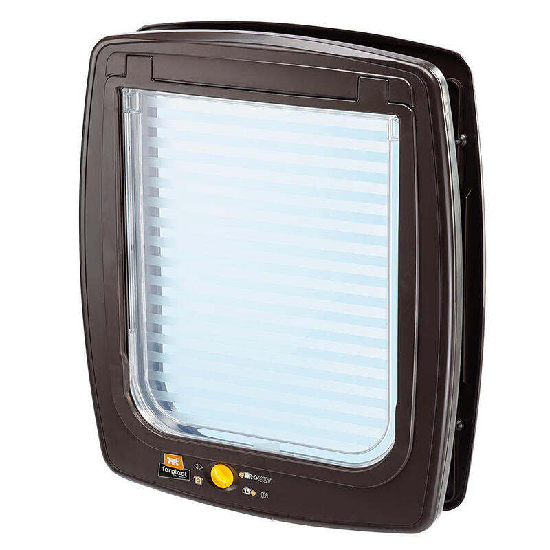 Swing 15 – puerta marrÓn para perros grandes