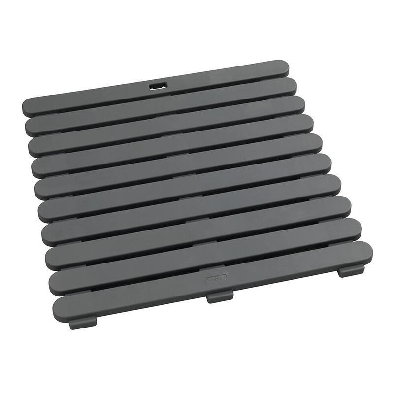 Tarima de baÑo in/outdoor 55x55cm gris 22947100 wenko