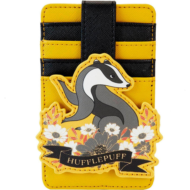 Tarjetero hufflepuff harry potter loungefly