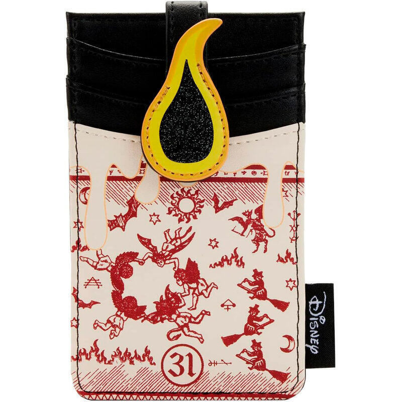 Tarjetero llama negra hocus pocus loungefly