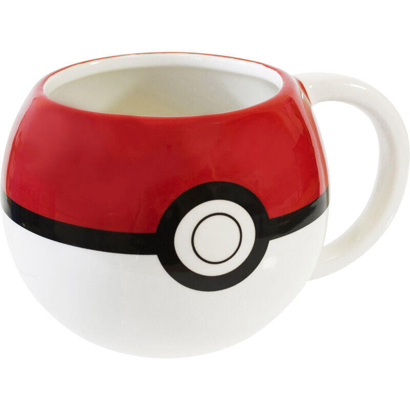 Taza 3d poke-ball pokemon 445ml