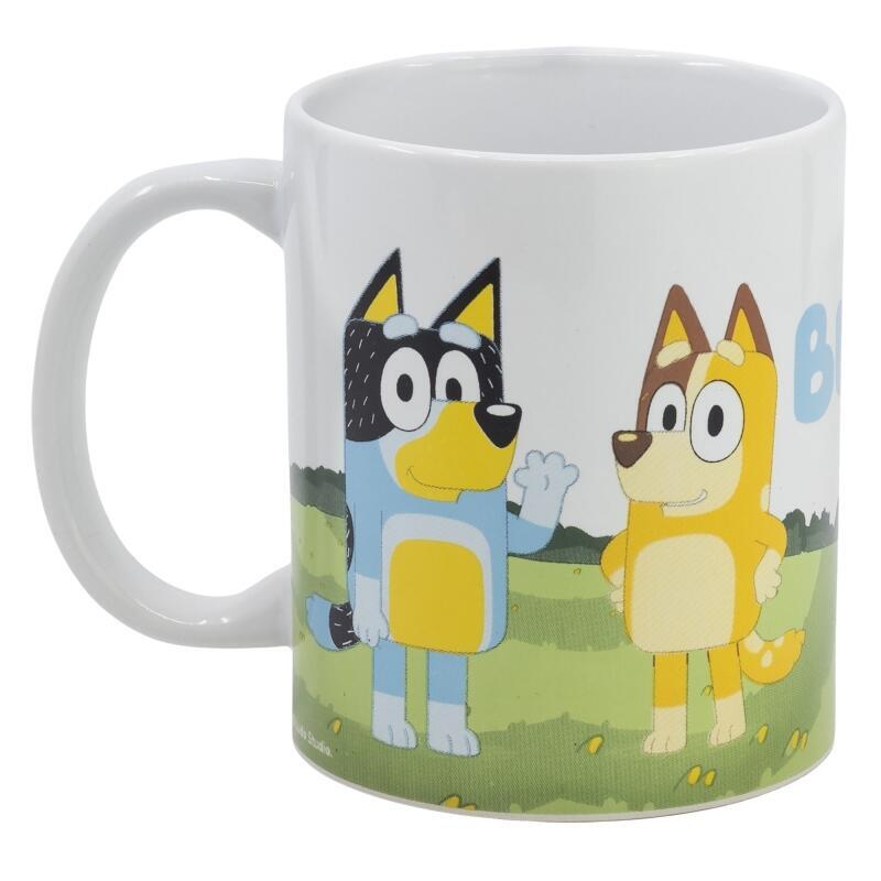 Taza ceramica 325ml bluey walk (caja regalo)