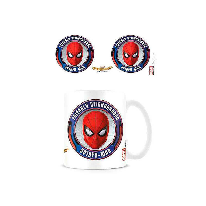 Taza friendly neighborhood spiderman marvel
