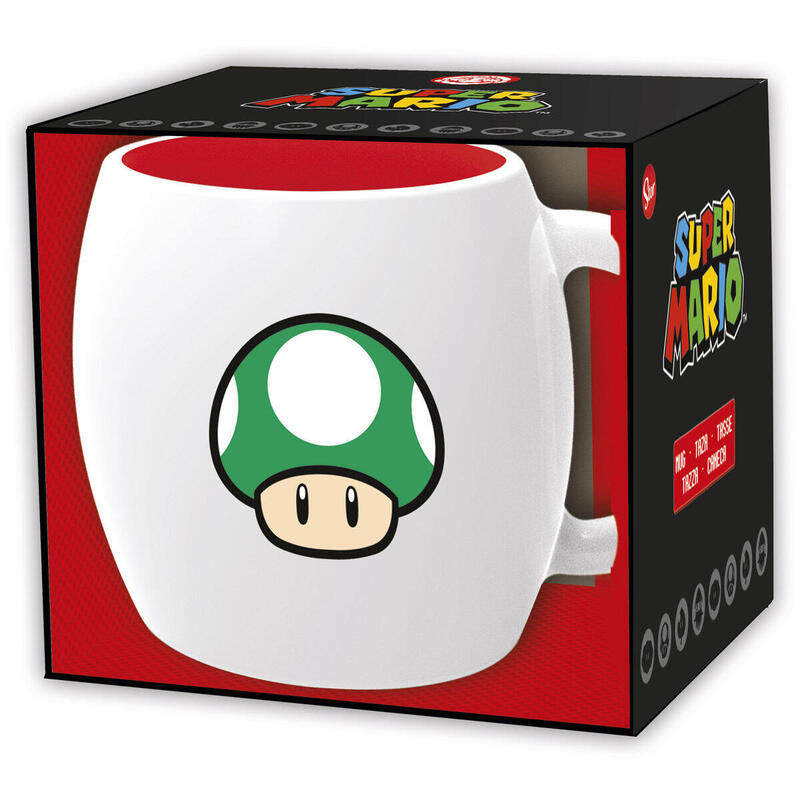 Taza super mario bros nintendo 385ml