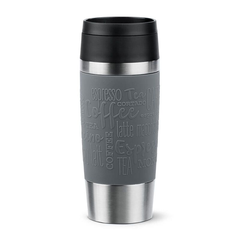Taza tÉrmica emsa travel mug  clÁsica gris/acero inoxidable, 0,36 litros n2020500