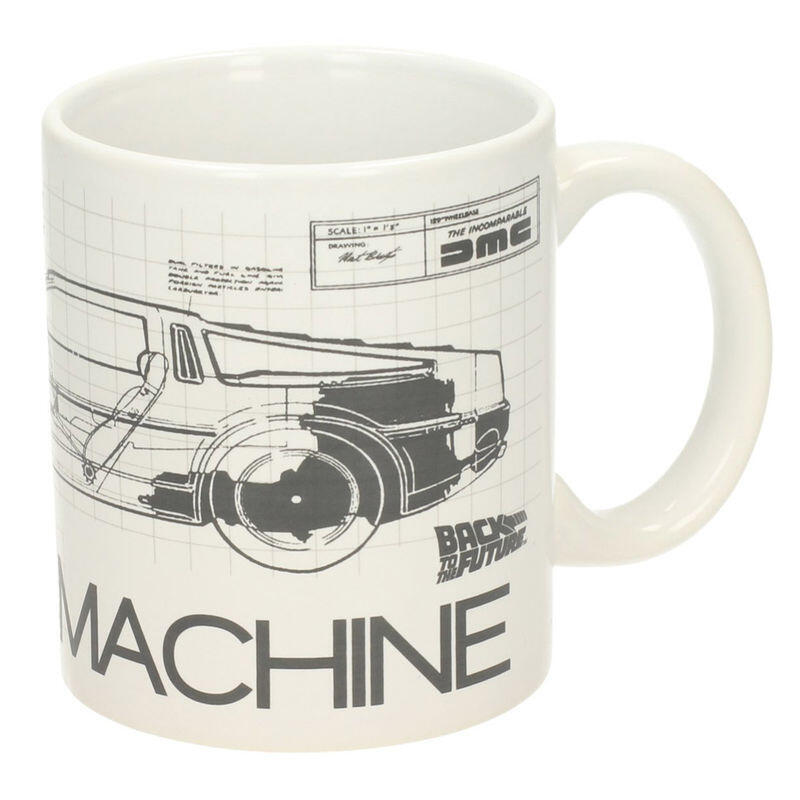Taza time machine regreso al futuro