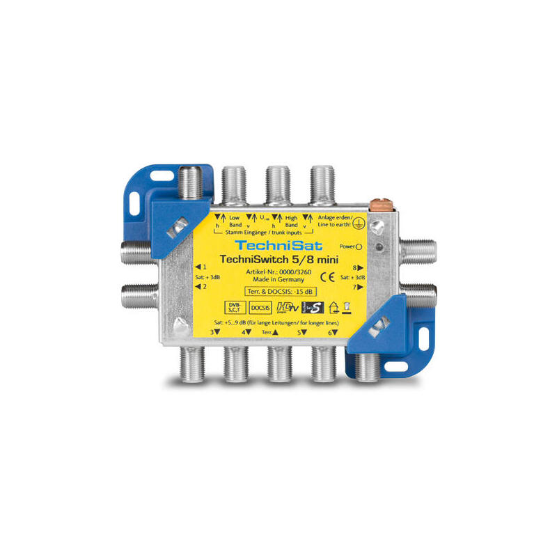 Technisat techniswitch 5/8 mini, multiswitch 0000/3260