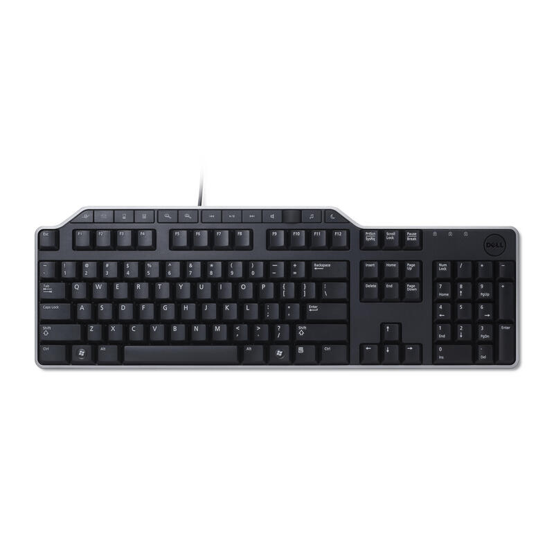 Teclado alemán dell kb522 usb qwertz negro
