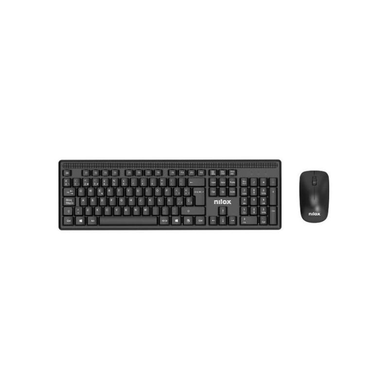 Teclado espaÑol  combo wireless, negro