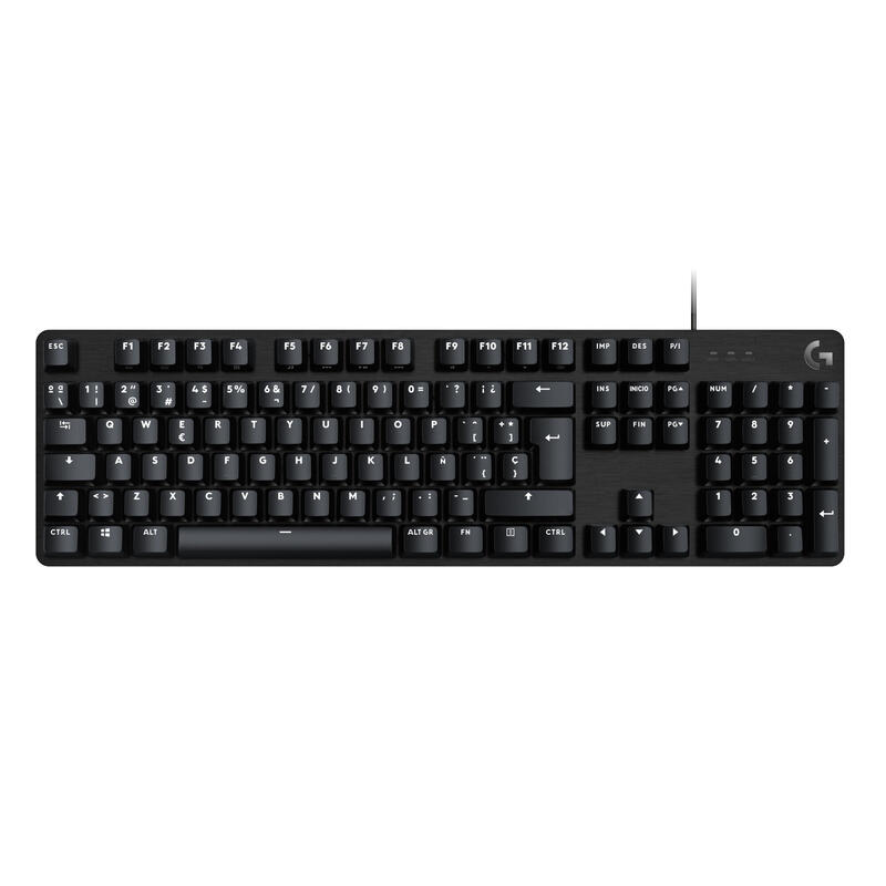 Teclado español logitech g g413 se usb qwerty negro