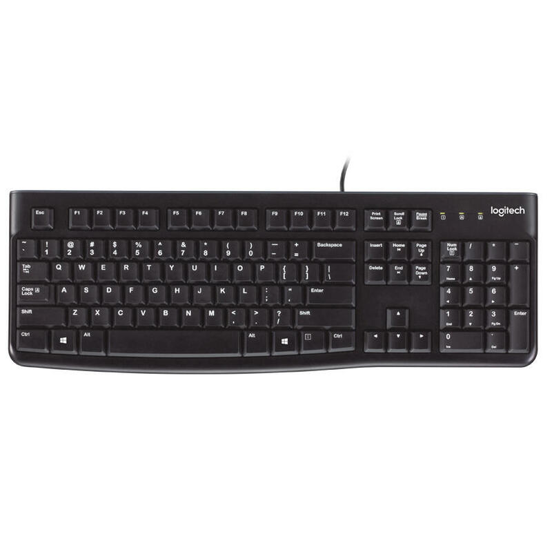Teclado espaÑol logitech k120 usb negro 920-002518
