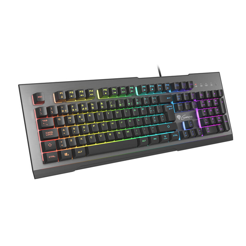 Teclado gaming genesis rhod 500 rgb portugues backlight programable