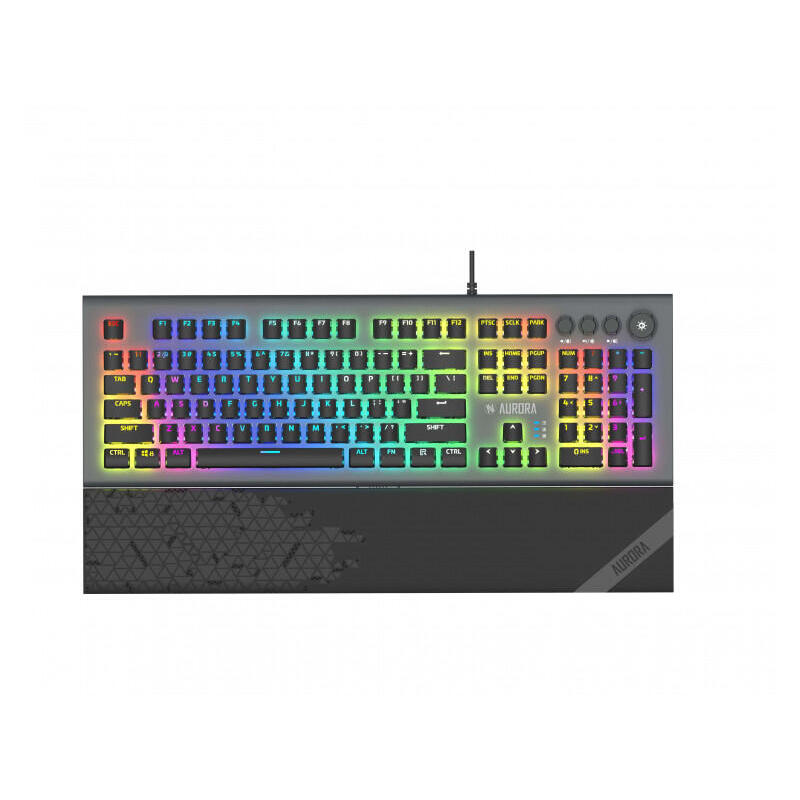 Teclado (ingles) i-box aurora k-5, mechanical, gaming