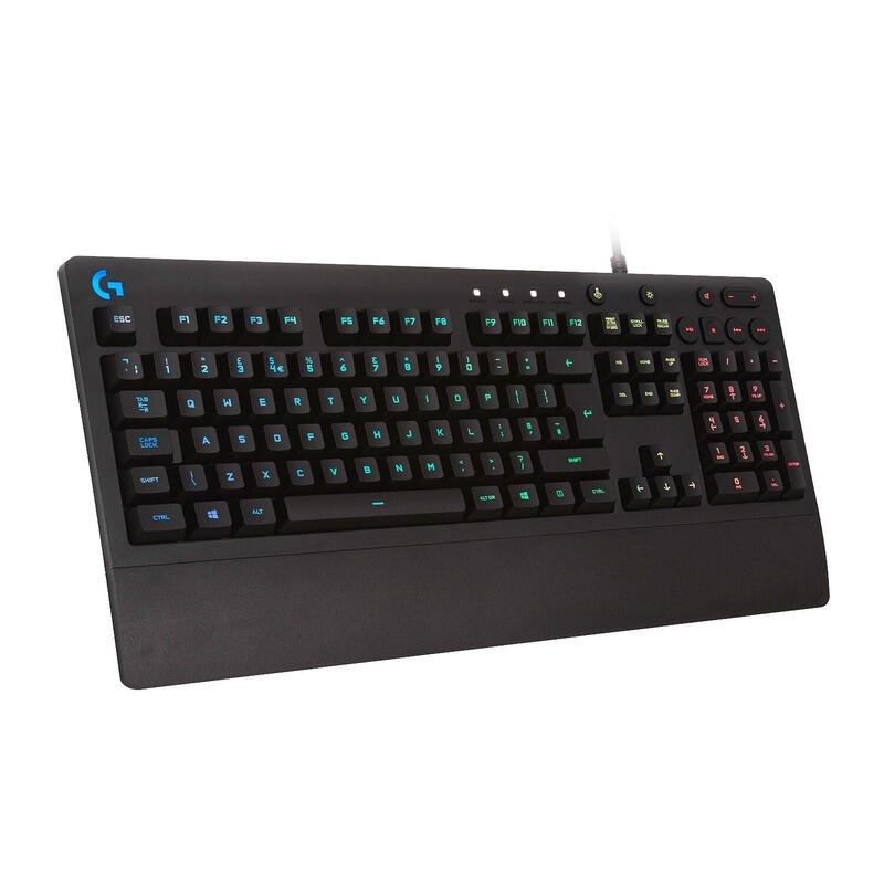 Teclado inglés logitech g g213 prodigy usb qwerty negro