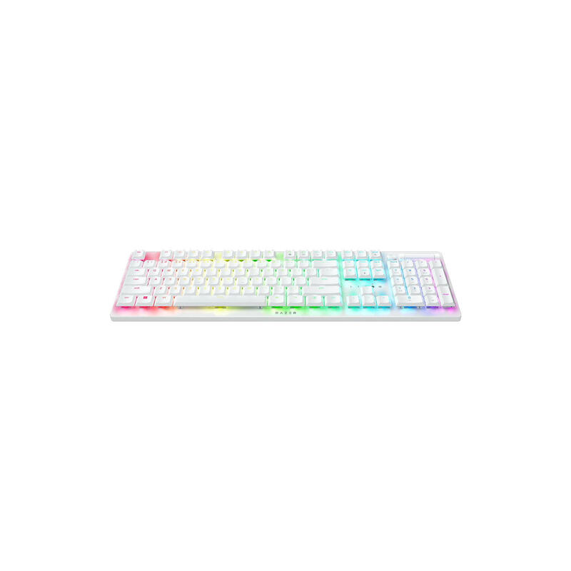 Teclado inglÉs razer deathstalker v2 pro teclado usb + rf wireless + bluetooth qwerty ee. uu. blanco