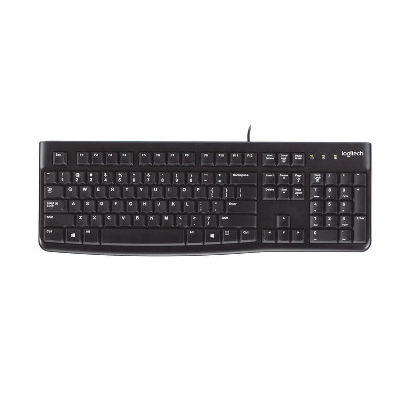 Teclado logitech k120 frances usb negro 920-002488