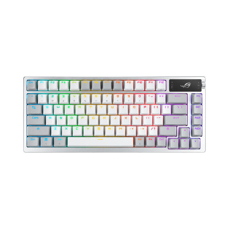 Teclado mecanico wireless asus rog azoth m701 wht espaÑol