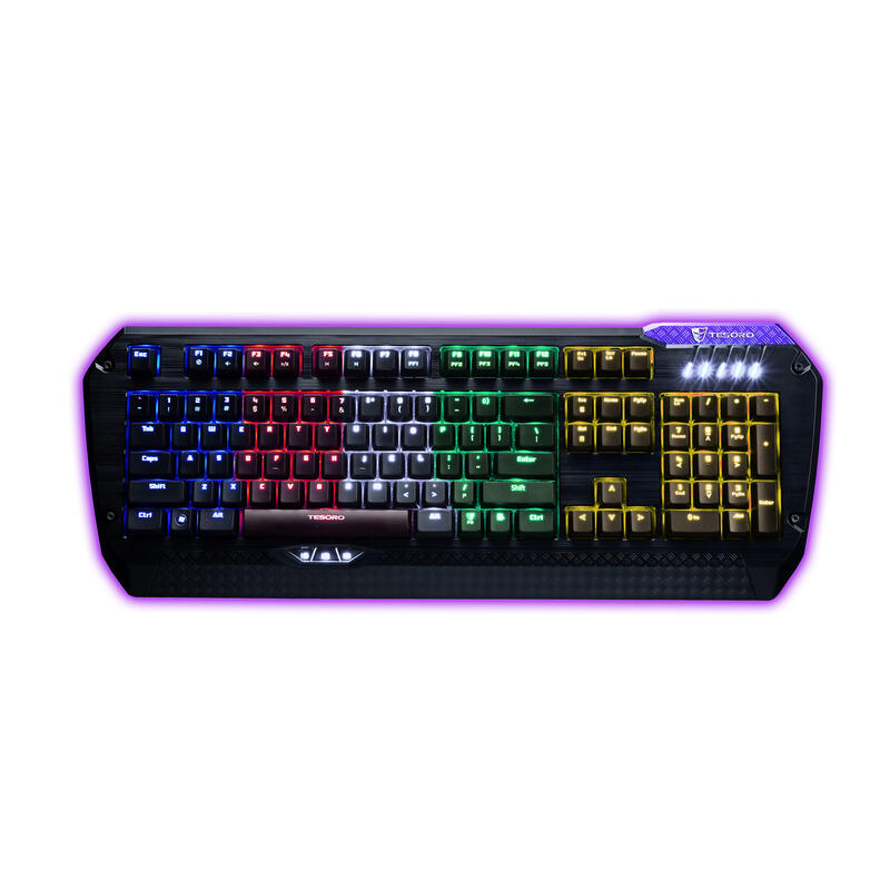 Tesoro lobera teclado usb azerty negro