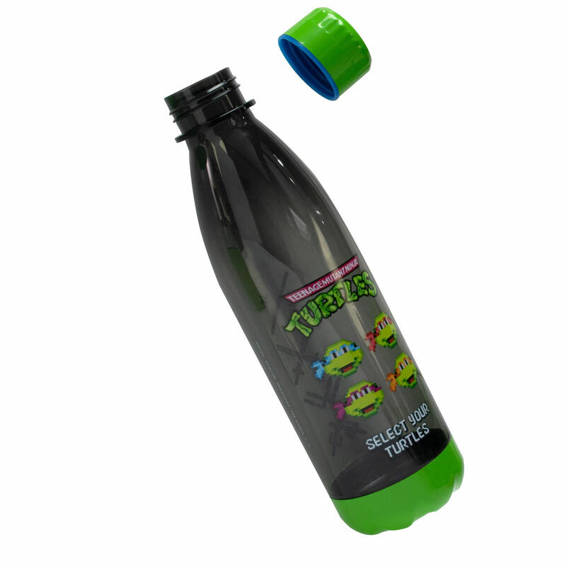 Thumbs up 5056563713814 bidón de agua uso diario 650 ml plástico negro, verde, multicolor