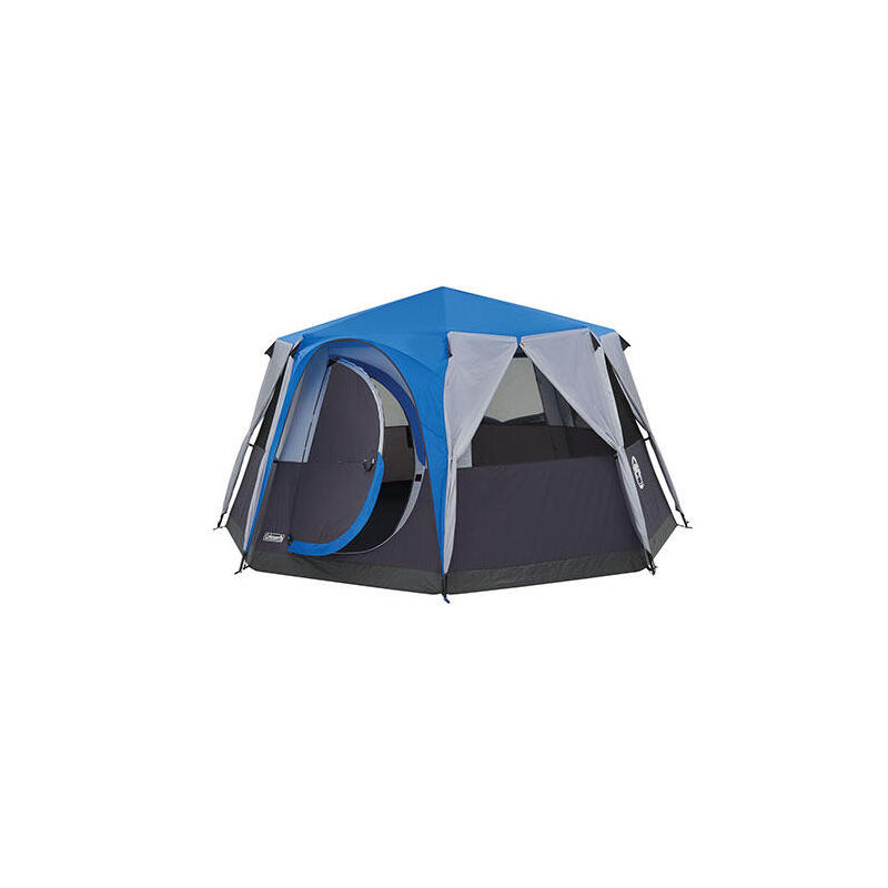 Tienda coleman cortes octagon 8 para 8 personas (azul negro)