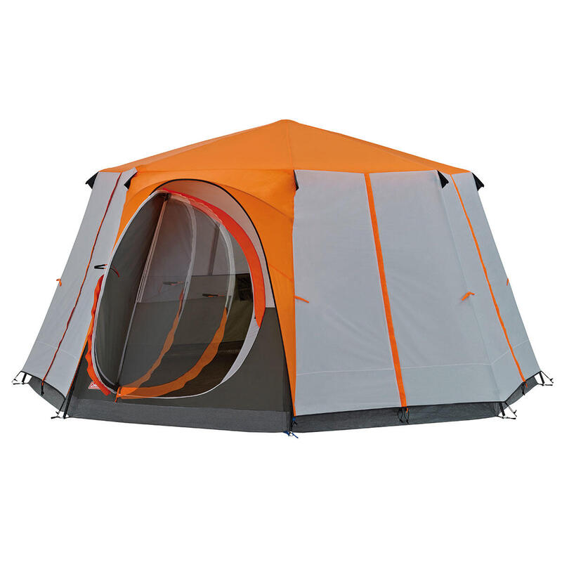Tienda de campaÑa coleman 2000019550 octagon 8 orange  naranja/gris