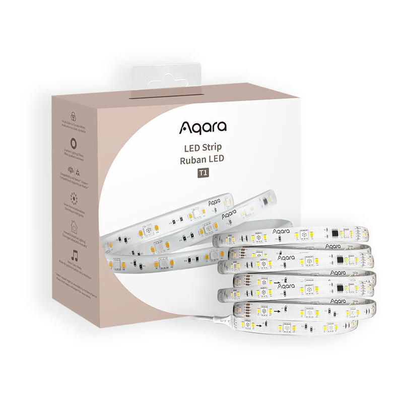 Tira aqara led strip t1 r luminosa universal 2000 mm