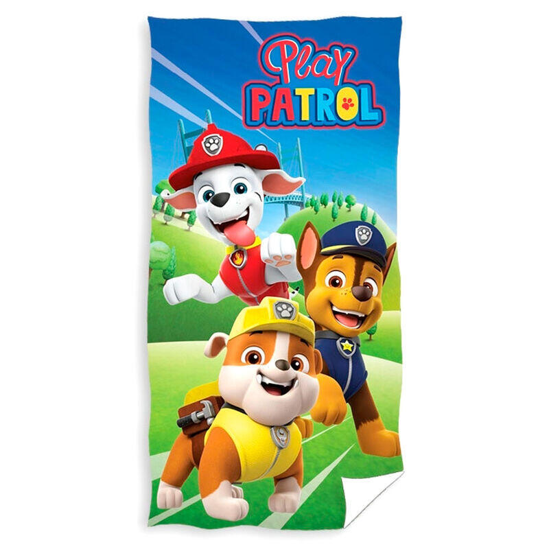 Toalla patrulla canina paw patrol microfibra