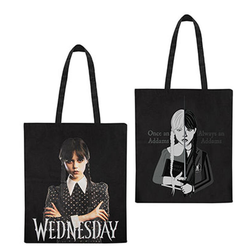 Tote bag cinereplicas wednesday addams miercoles