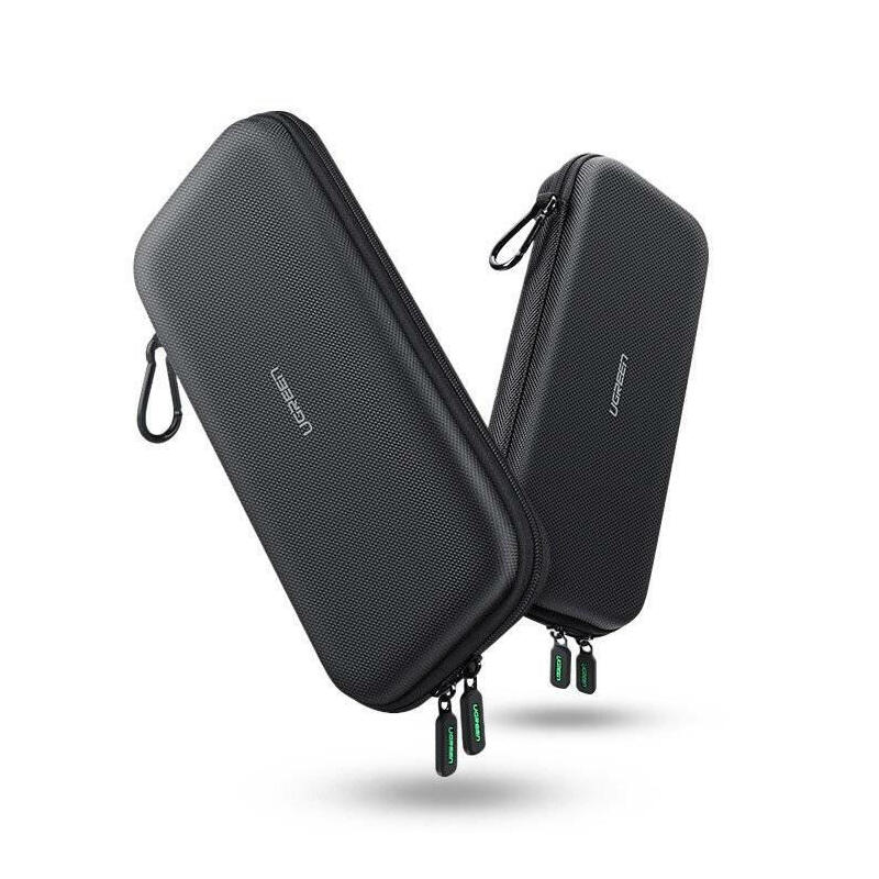 Ugreen 50974 funda para consola portátil nintendo eva (etileno acetato de vinilo), oxford, terciopelo gris