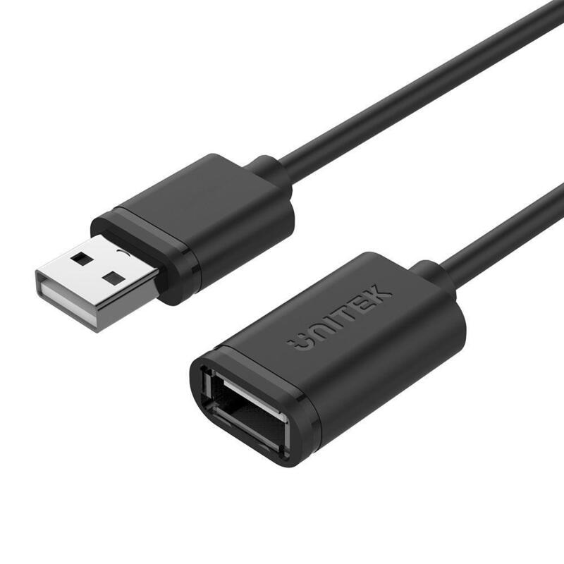 Unitek extensiÓn usb2.0 am-af, 2,0m y-c450gbk