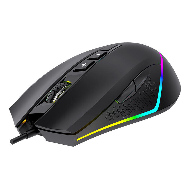 Unykach nova m244 ratÓn gaming Óptico rgb 6400 dpi