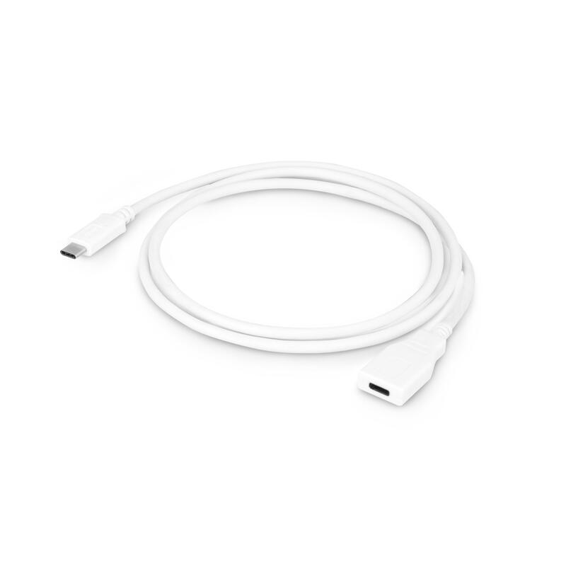 Urban factory tce01uf cable usb 1 m 3.2 gen 1 (3.1 gen 1) usb c blanco