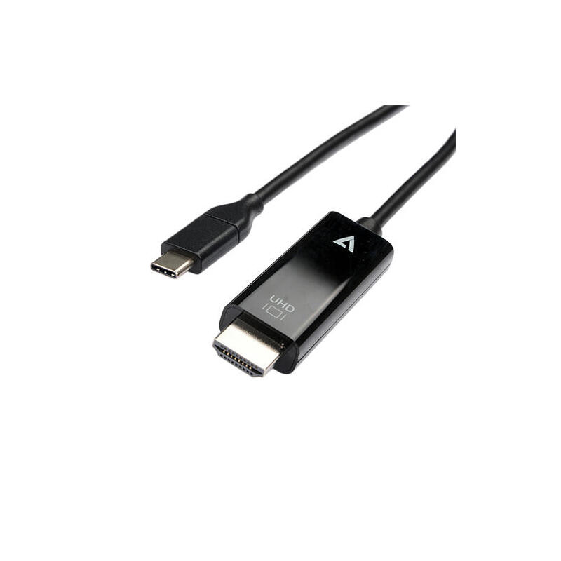 Usb-c to hdmi cable 2m black cable black usb-c video cable