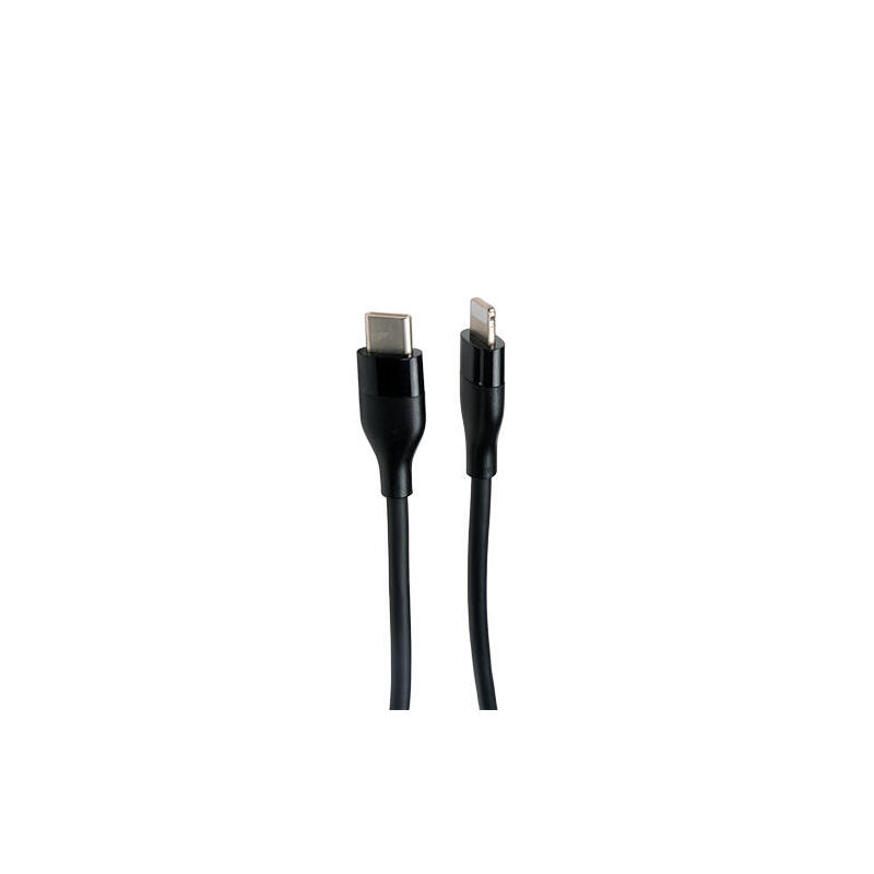 Usb-c to lightning cable 1m blkcabl black data and power cable