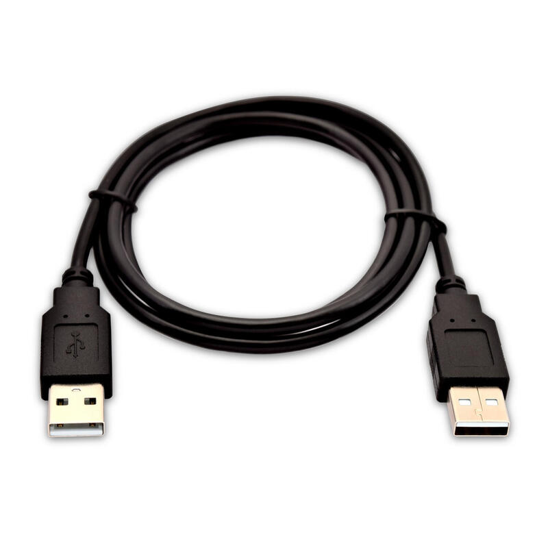 V7 cable usb-a (macho) a usb-a (macho) de 1 m – color negro, 1 m, usb a, usb a, 1.0, 480 mbit/s, negro