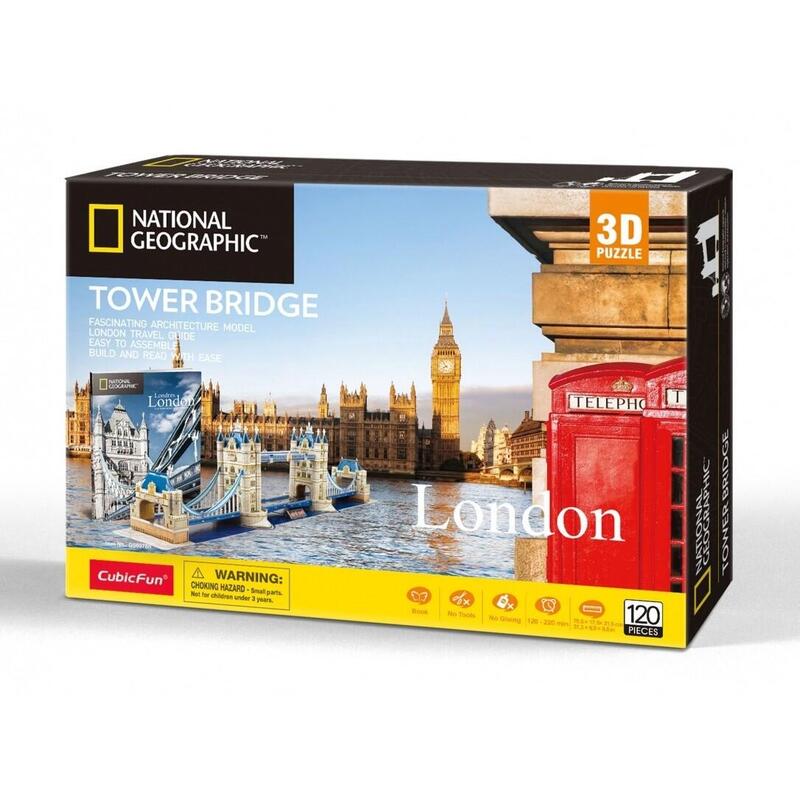 Van der meulen tower bridge puzle 3d 120 pieza(s) edificios