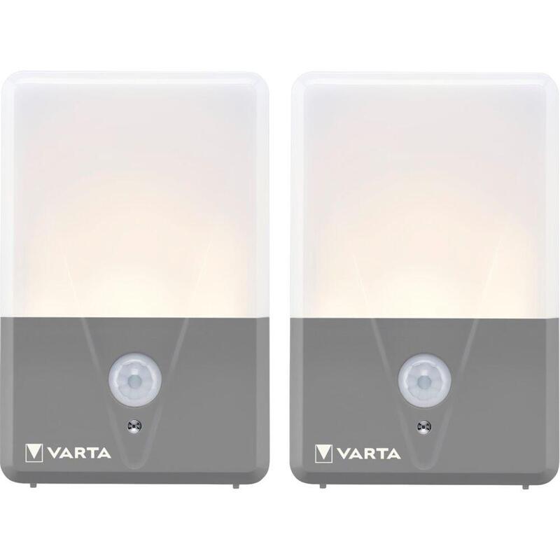 Varta luz exterior con sensor de movimiento twinp 2 uds. 16634 101 402
