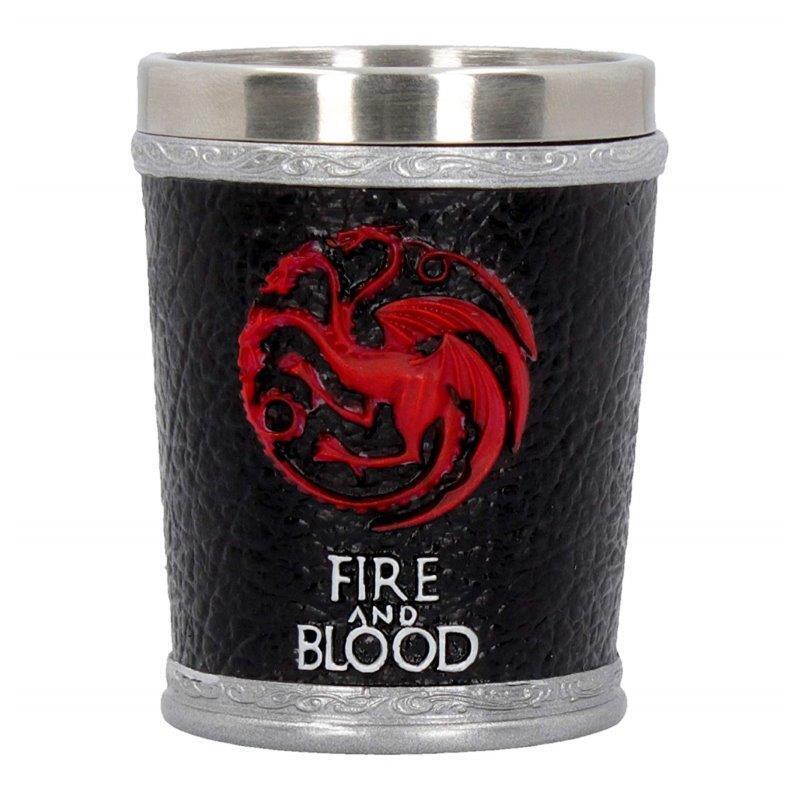 Vaso chupito fire & blood targaryen – juego de tronos