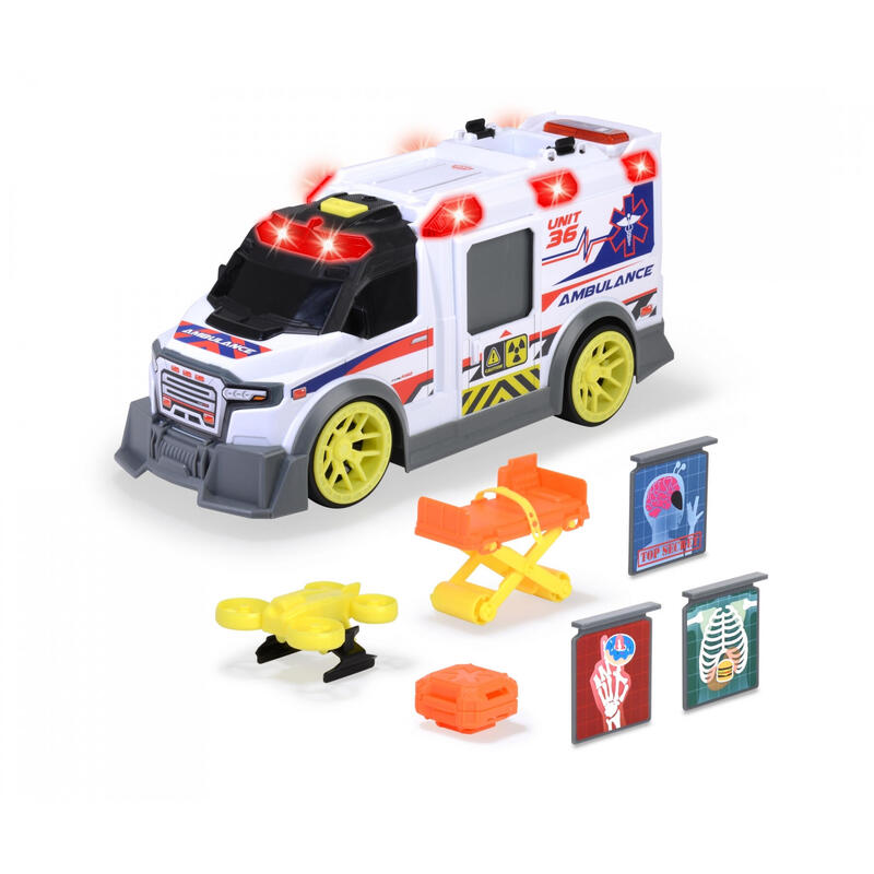 VehÍculo de juguete dickie ambulancia,  203307003