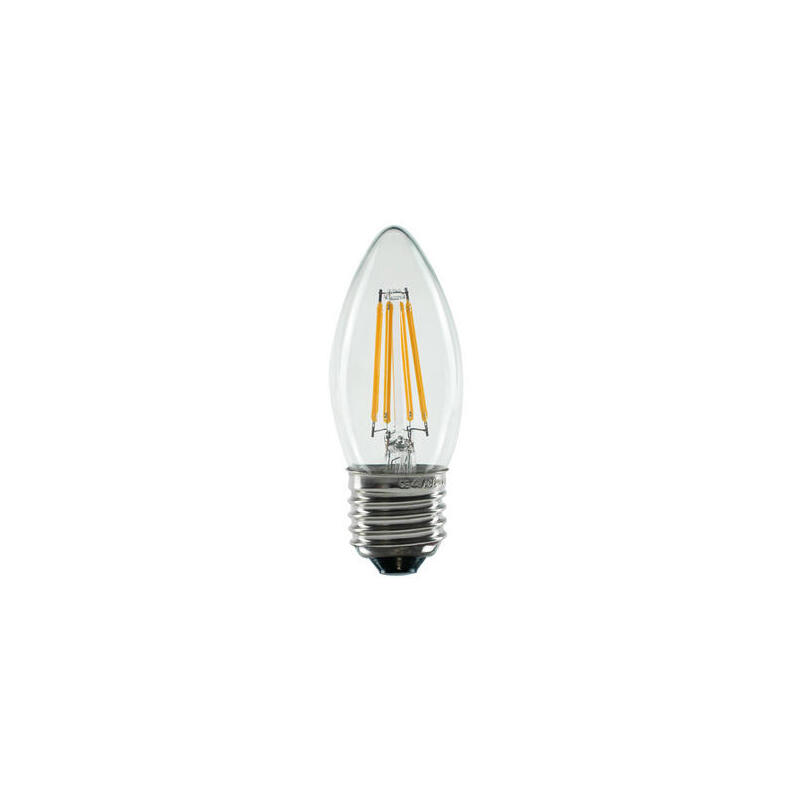 Vela led segula transparente e27 3.2w 2700k regulable