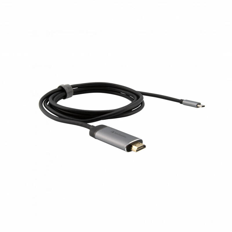 Verbatim cable usb-c 3.1 – hdmi 4k 1,5m negro
