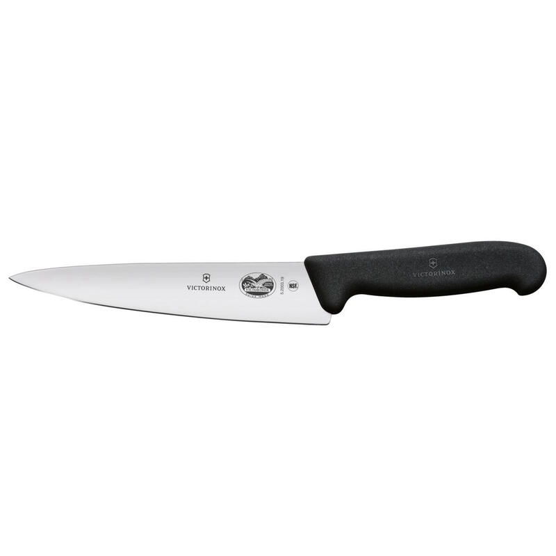 Victorinox fibrox nÃ³Å¼ kuchenny 19 cm czarny