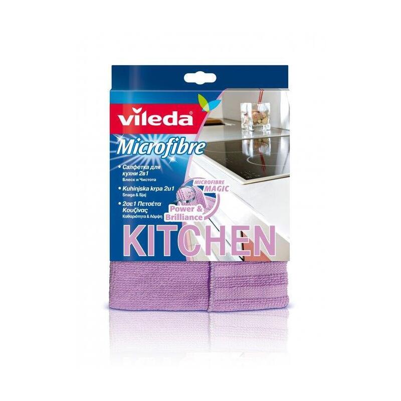 Vileda microfibra 2 en 1 paÑo de limpieza microfibra