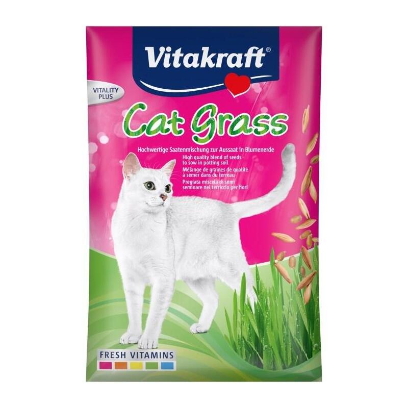 Vitakraft cat grass semillas de hierba tesoro para gato 50g