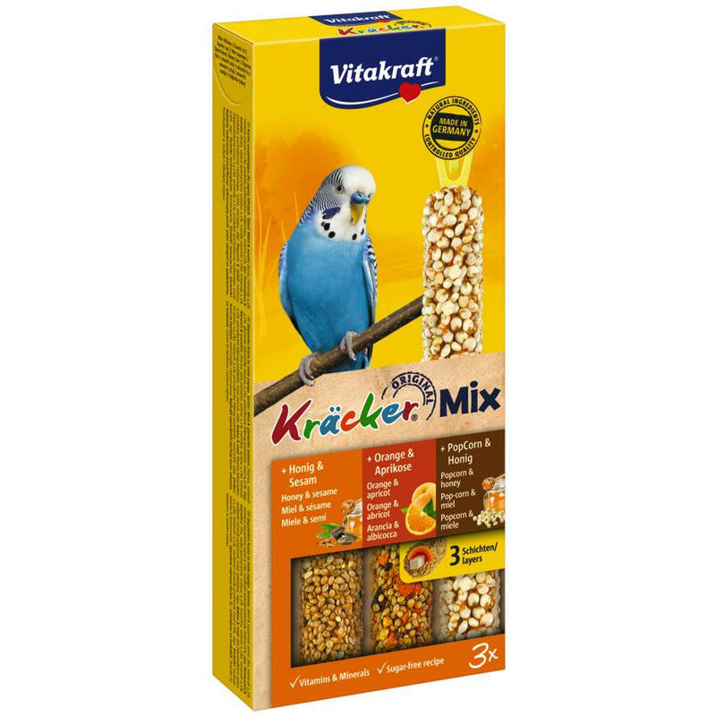 Vitakraft kracker 3szt papuga fal.kiwi/ban/papryka