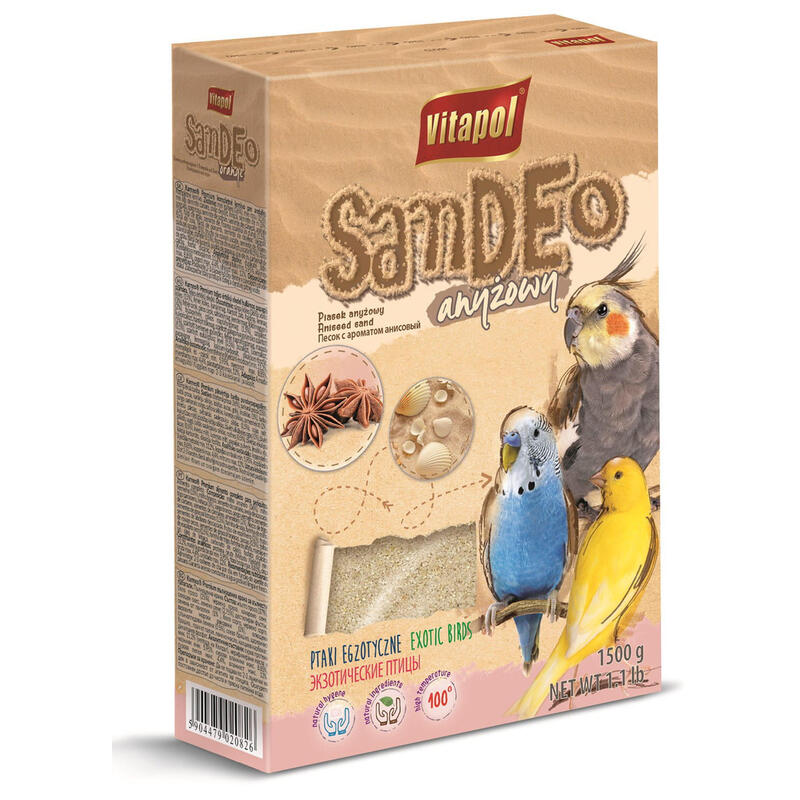 Vitapol anise sand for birds 1.5 kg