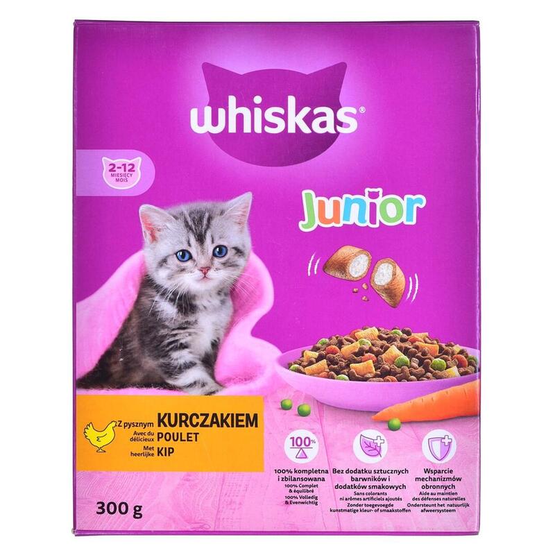 Whiskas 5900951014079 cats dry food 300 g kitten chicken